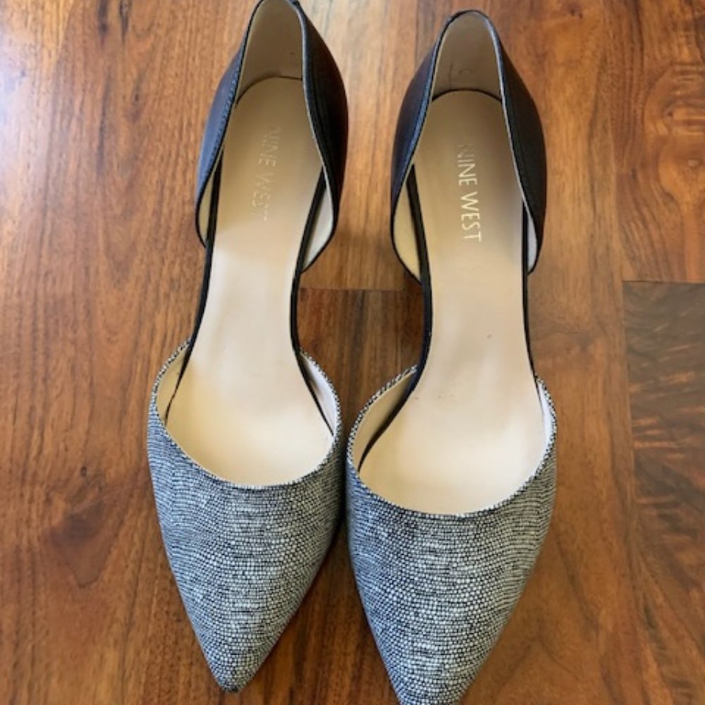 Like new!  Nine West Kitten heels size 7.5